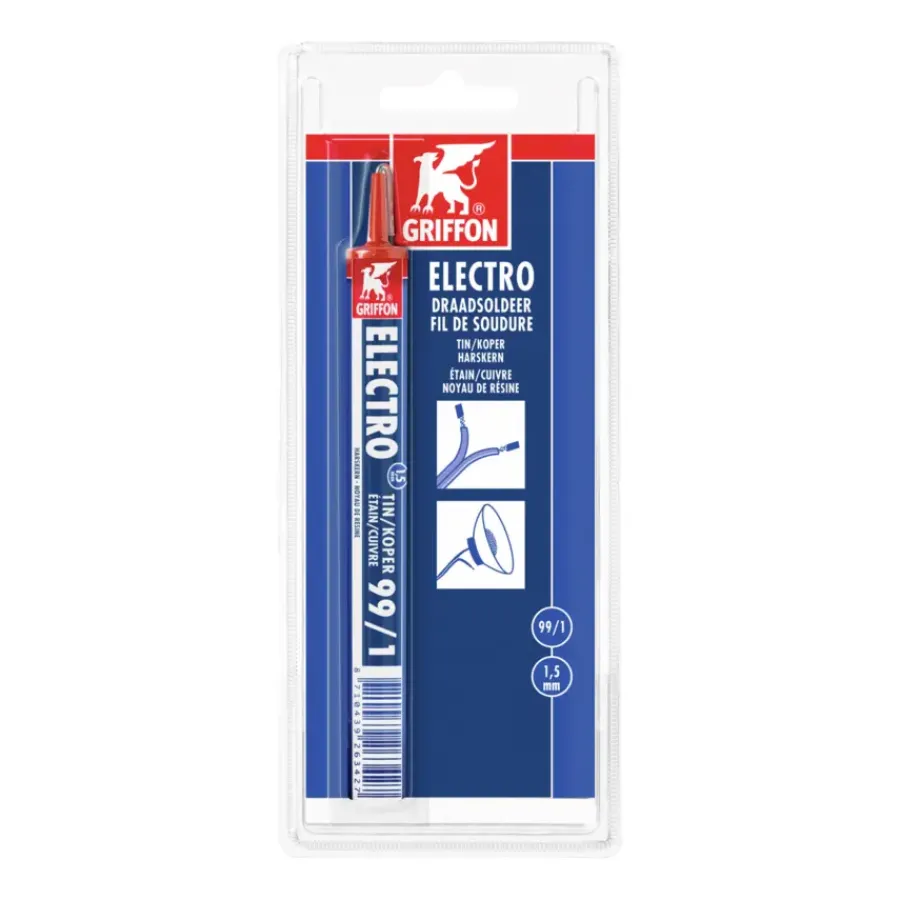 Griffon electro 1.5 mm tin/koper Clearance