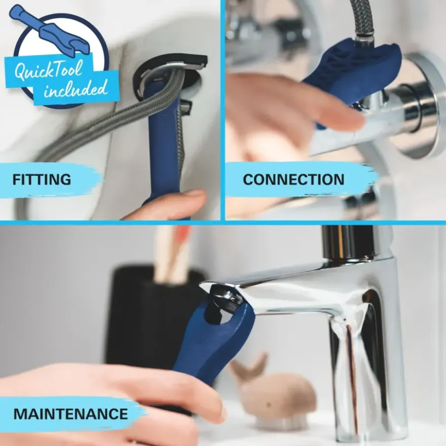 Grohe wastafelkraan Start edge S-size QuickFix chroom