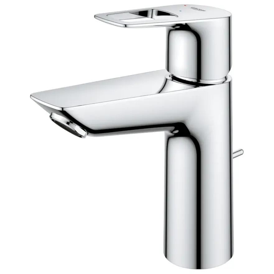 Grohe Wastafelmengkraan Start Loop M-size Push Open Chroom