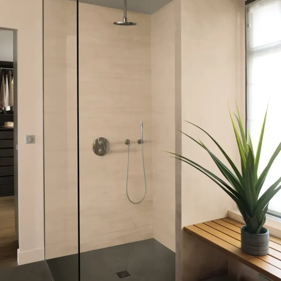 Grosfillex paneel Element XL PVC rabote beige 8 mm 2,925 m² Discount