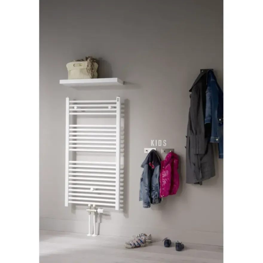 Haceka designradiator Gobi chroom 1110 mm x 590 mm