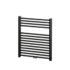 Haceka design radiator Gobi zwart 6-punts 69 x 59 cm