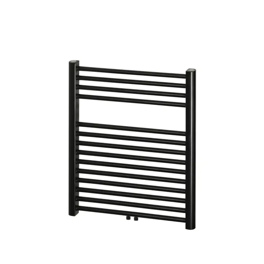 Haceka design radiator Gobi zwart 6-punts 69 x 59 cm