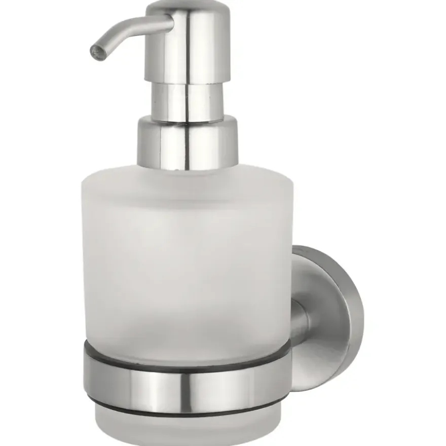 Haceka zeepdispenser Kosmos glas geborsteld