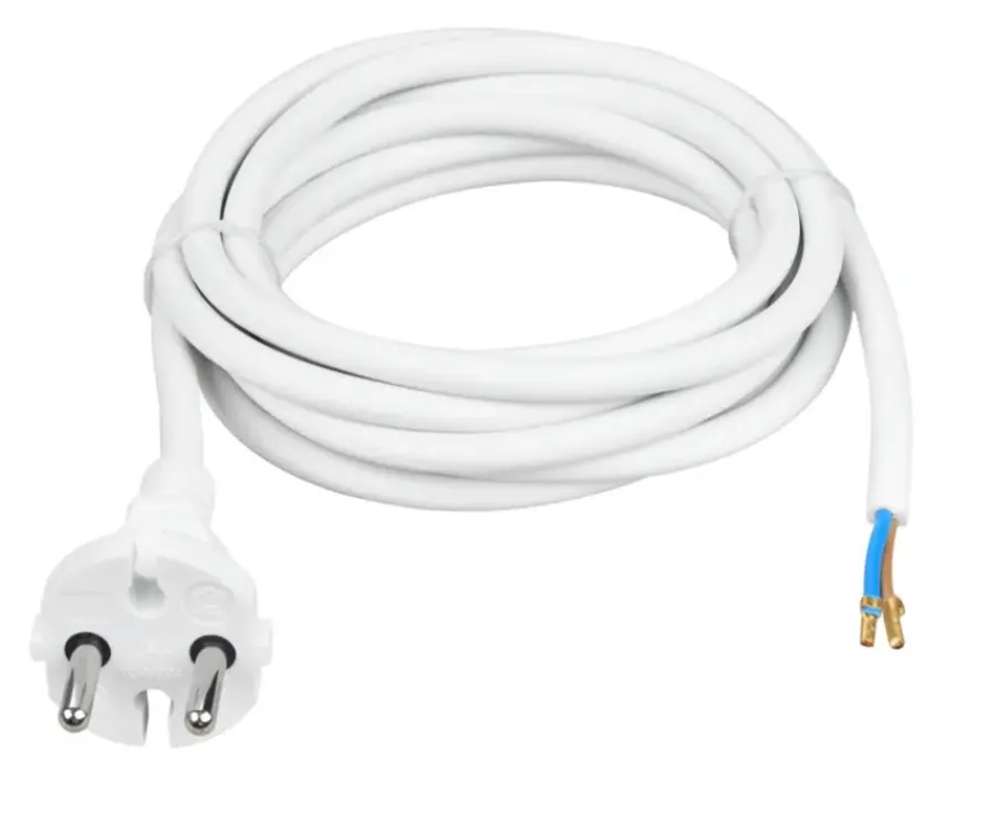 Handson aansluitsnoer wit 2x1.5 mm 2,5 meter Online