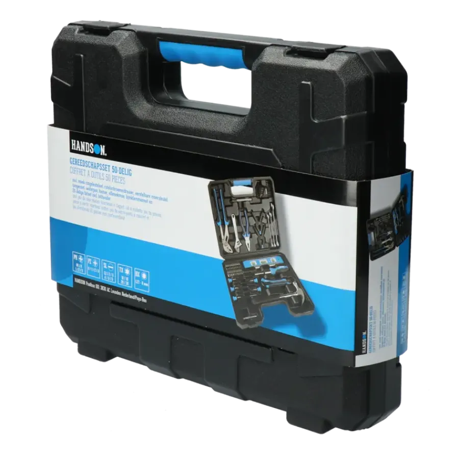 Handson gereedschapskoffer 50-delig Clearance