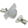 Handson Inboorscharnier met veer Type A (volledig opliggend) 35 mm wit - 2 stuks Clearance