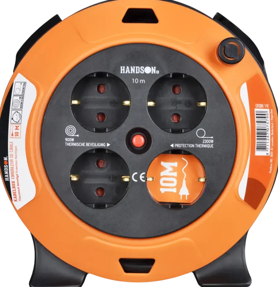 Handson Kabelbox 4-voudig RA 10 Meter Discount
