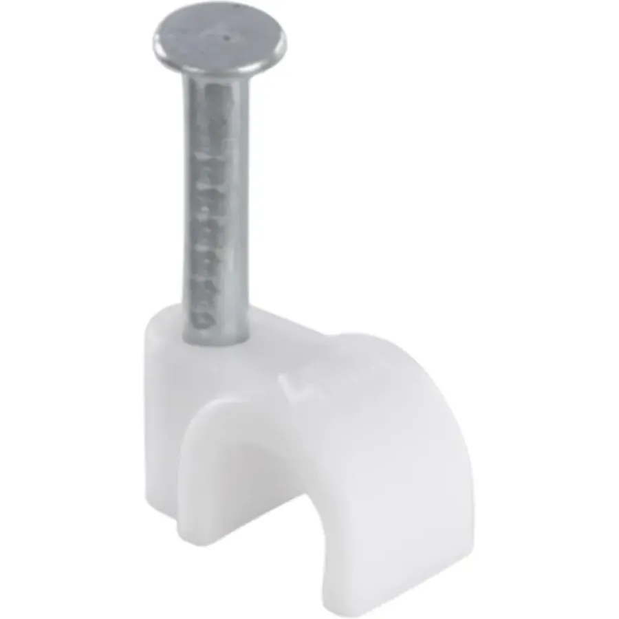 Handson kabelclip rond wit 4mm (25 stuks)