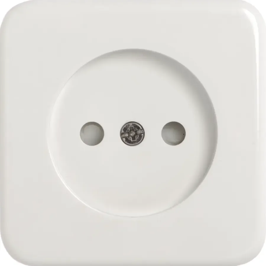 Handson Opbouw enkel wandcontactdoos wit Outlet