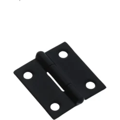 Handson Scharnier met vaste pen 40x32 mm zwart - 2 stuks Discount