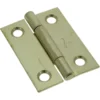 Handson Scharnier 50x39 mm vermessingd - 2 stuks Clearance