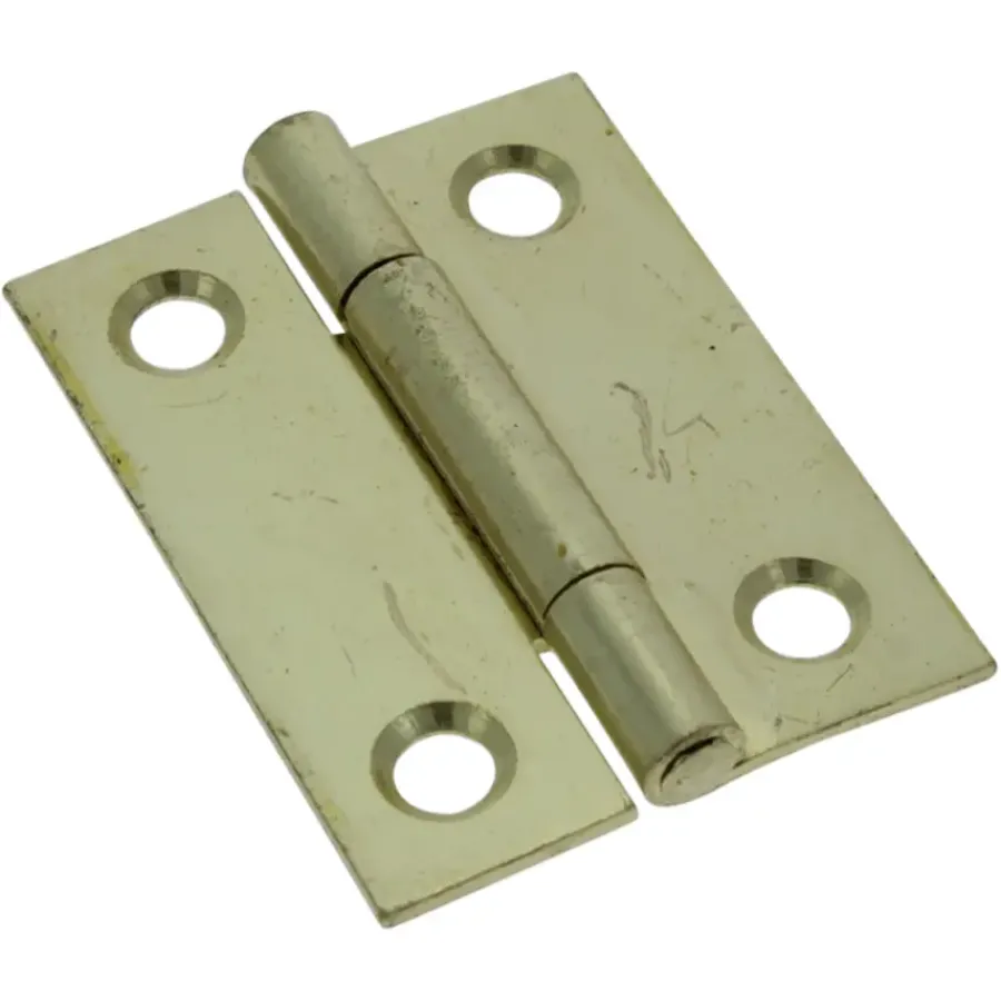Handson Scharnier 50x39 mm vermessingd - 2 stuks Clearance