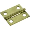 Handson Scharnier 30x26mm vermessingd - 2 stuks