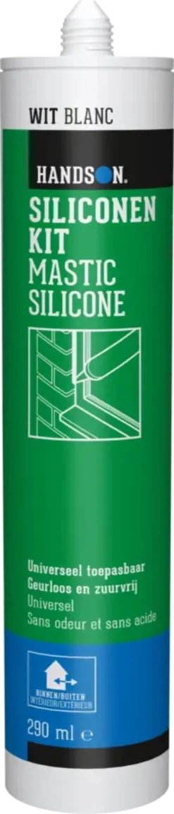 Handson siliconenkit wit 290 ml Outlet