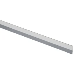 Handson tochtstrip aluminium 93 cm met borstel zilver Online