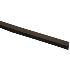Handson tochtstrip kunststof 93 cm met borstel bruin Hot