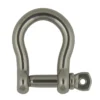 Harpsluiting bol rond met schroefpen 10mm