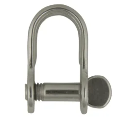 Harpsluiting plat met schroefpen 5mm