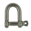 Harpsluiting rond met schroefpen 4mm