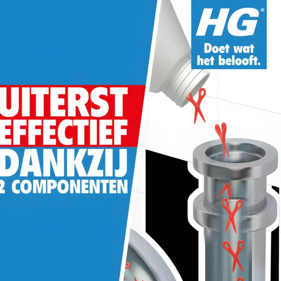 HG haarontstopper 450 ml New