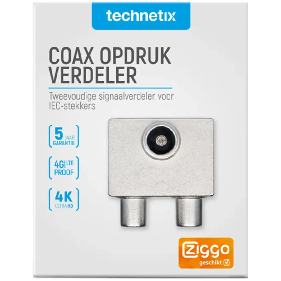 Technetix Hirschman coax splitter push on Best