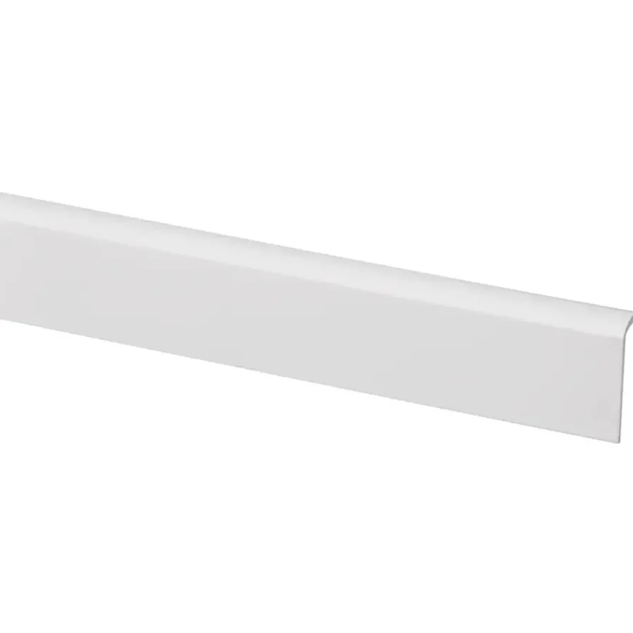 Geen Hockeystickprofiel kunststof wit 8x21 mm lengte 260 cm Hot