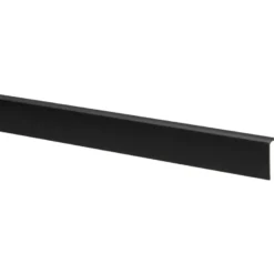 Geen Hockeystickprofiel kunststof zwart 8x21 mm lengte 260 cm Hot