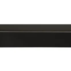 Geen Hoeklat grenen gelakt zwart 34x34mm 270cm Best