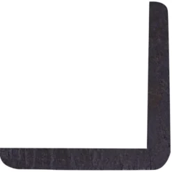 Geen Hoeklat grenen gelakt zwart 34x34mm 270cm Best