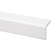 Geen Hoeklat grenen wit gelakt 34x34mm 270cm New