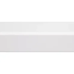 Geen Hoeklat grenen wit gelakt 34x34mm 270cm New