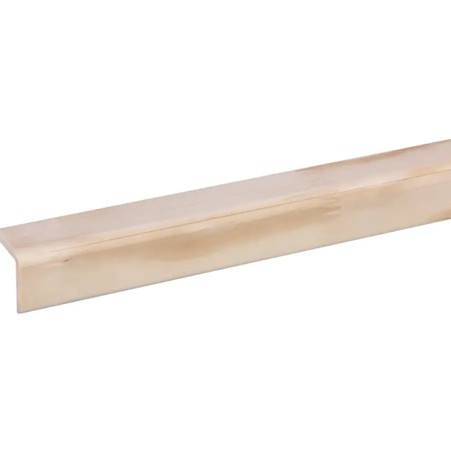 Geen Hoeklat grenen 27x27 mm lengte 270 cm