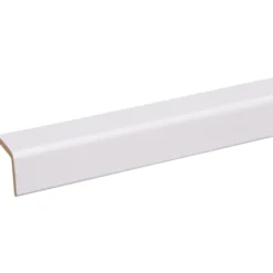 Geen Hoeklat MDF 27x27 mm lengte 260 cm gegrond New