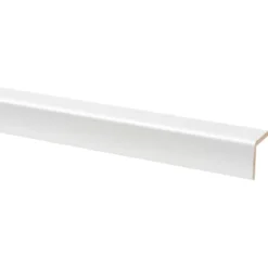 Geen Hoeklat MDF 33x33 mm wit lengte 260 cm Clearance