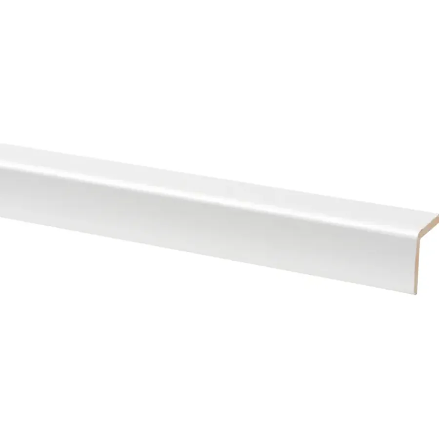 Geen Hoeklat MDF zelfklevend 20x20 mm lengte 260 cm gegrond Clearance