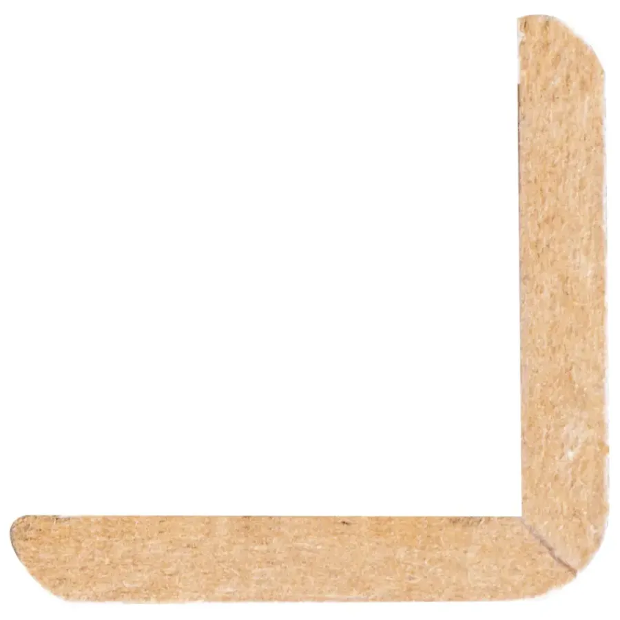 Geen Hoeklat MDF zelfklevend 27x27 mm lengte 260 cm gegrond Clearance