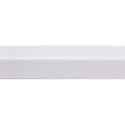 Geen Hoeklat zelfklevend MDF wit folie 33x33 mm 260 cm Hot