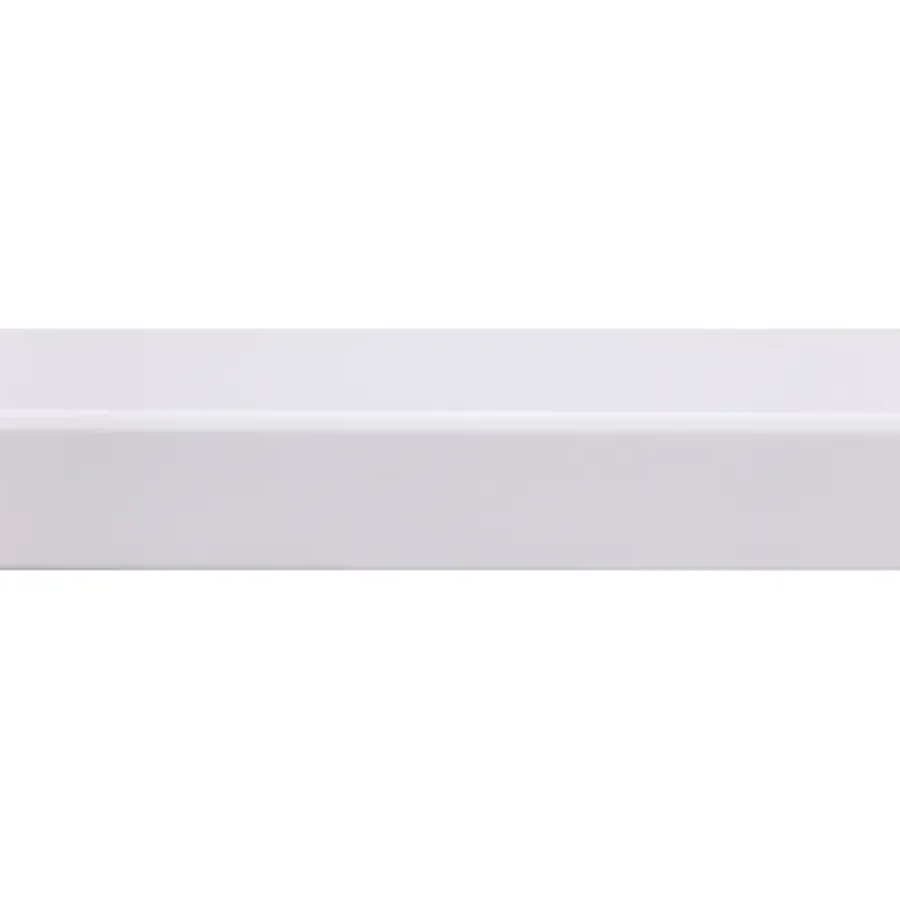 Geen Hoeklat zelfklevend MDF wit folie 33x33 mm 260 cm Hot