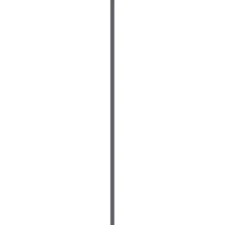 Geen Hoekprofiel kunststof antraciet 30x30 mm 260 cm Best