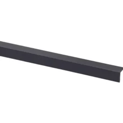 Geen Hoekprofiel kunststof antraciet 15x15 mm 260 cm
