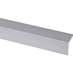 Geen Hoekprofiel kunststof RVS look zelfklevend 30x30mm 260cm Best