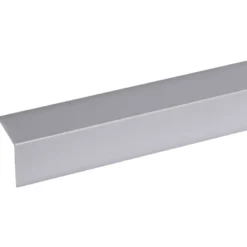 Geen Hoekprofiel kunststof RVS look zelfklevend 30x30mm 260cm Best
