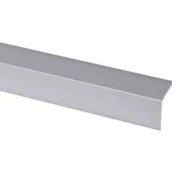 Geen Hoekprofiel kunststof RVS look zelfklevend 30x30mm 260cm Best