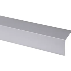 Geen Hoekprofiel kunststof RVS look zelfklevend 40x40mm 260cm Discount