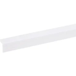 Geen Hoekprofiel kunststof wit 20x20 mm 260 cm Online