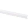 Geen Hoekprofiel kunststof wit 15x15 mm 260 cm New
