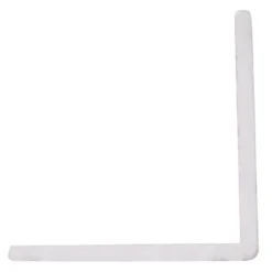 Geen Hoekprofiel kunststof wit 15x15 mm 260 cm New