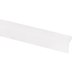 Geen Hoekprofiel kunststof wit zelfklevend 20x20mm 260cm
