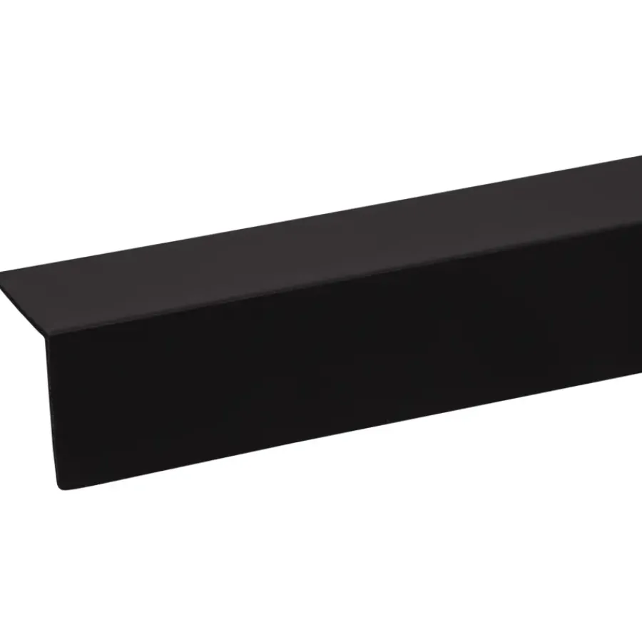 Geen Hoekprofiel kunststof zwart 30x30 mm 260 cm Clearance